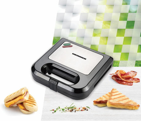 Heinner Sandwich maker Sandwich Maker Heinner SM-K750BKS | 750W, Placi Antiaderente, Negru