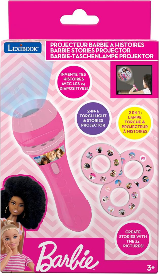 Lanterna cu Proiector, Barbie — Lexibook