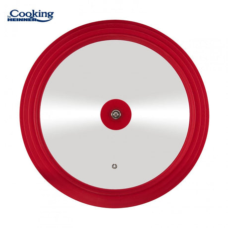 Heinner Capac oala Capac Universal Heinner HR-AER-28D32 | 28/30/32cm, Sticla, Margine Silicon