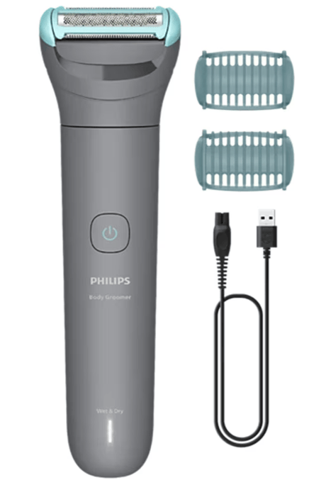 Philips Aparat de tuns Aparat de tuns corporal Philips BG3480/15 | Acumulator, Autonomie 80 min, Gri