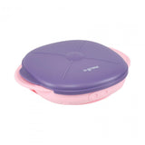 Farfurie Silicon cu Capac, Mov, U-grow