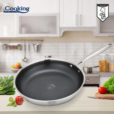 Heinner Tigaie Tigaie Heinner HR-MRK-30T | 30cm, Inox 3 Straturi, Titanium3