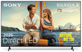 Sony Televizor Sony BRAVIA 3 LED 43S35, 108 cm, Smart Google TV, 4K Ultra HD, Clasa E