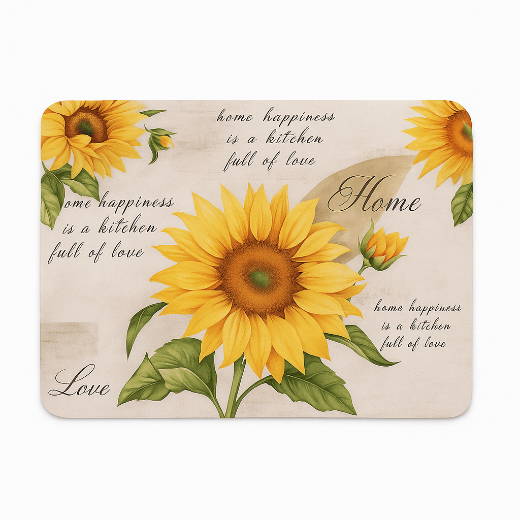 Heinner Covoras Covoras Heinner HR-RUG40X60-FLW | 40x60cm, Printat, Sunflower