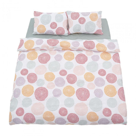 Heinner Set lenjerie de pat Lenjerie Pat Heinner HR-DBL132-MRA | Dubla, 100% Bumbac, 4 Piese