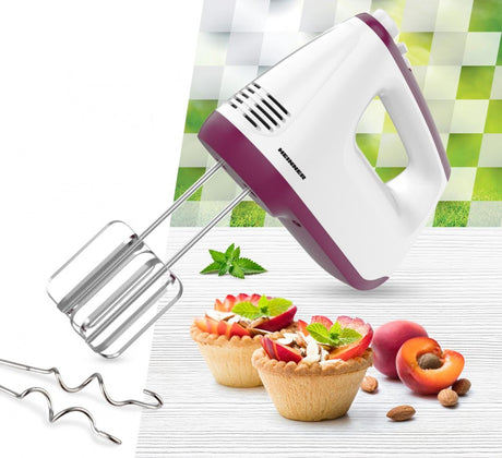 Heinner Mixer Mixer De Mana Heinner HM-400BG | 400W, 5 Viteze, Bej