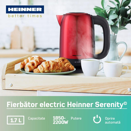 Heinner Fierbator Fierbator Heinner HEK-2200RDSS | 2200W, 2.2L, Inox
