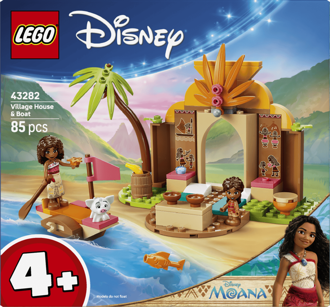 Lego Jucării Set Constructie LEGO 43282 | Casa Traditionala si Barcuta