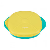 Farfurie Silicon cu Capac, Galbena, U-grow