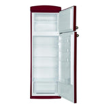 Fram Frigider [RESIGILAT] Frigider cu 2 usi Fram FDD-VRR311BDF+ | 311L, Clasa F, LED, Burgundy, 60.5x63.5x179.4cm