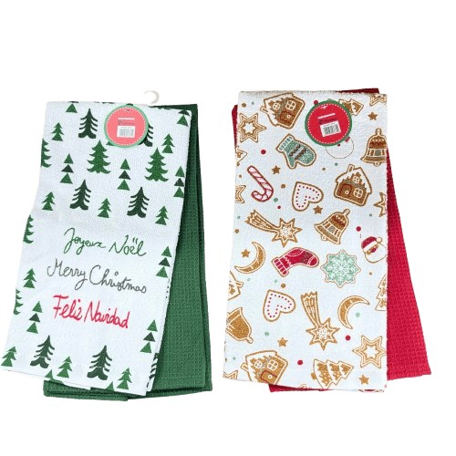 Heinner Set ustensile de bucatarie Set 2 Prosoape Bucatarie Heinner HR-2TWL-XMS | 38x63 cm