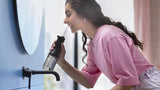 Philips Irigator bucal PHILIPS Sonicare Cordless Power Flosser 3000 HX3826/33, Tehnologie QuadStream, Portabil, 2 moduri de curatare, 3 niveluri de intensitate, 2 x capete de curatare si 1 x husa transport, N