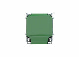 Heinner Sezlong Sezlong Heinner DSZP011 | 186x55x24cm, Cu Parasolar, Verde