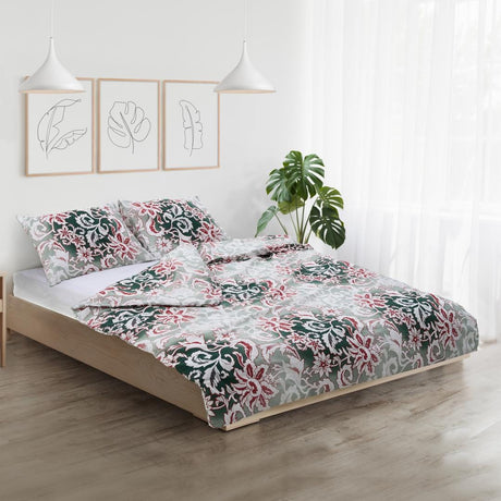 Heinner Lenjerie de pat Lenjerie Pat Dubla Heinner HR-4BED-132-VERA | 100% Bumbac, 4 Piese, Model Vera