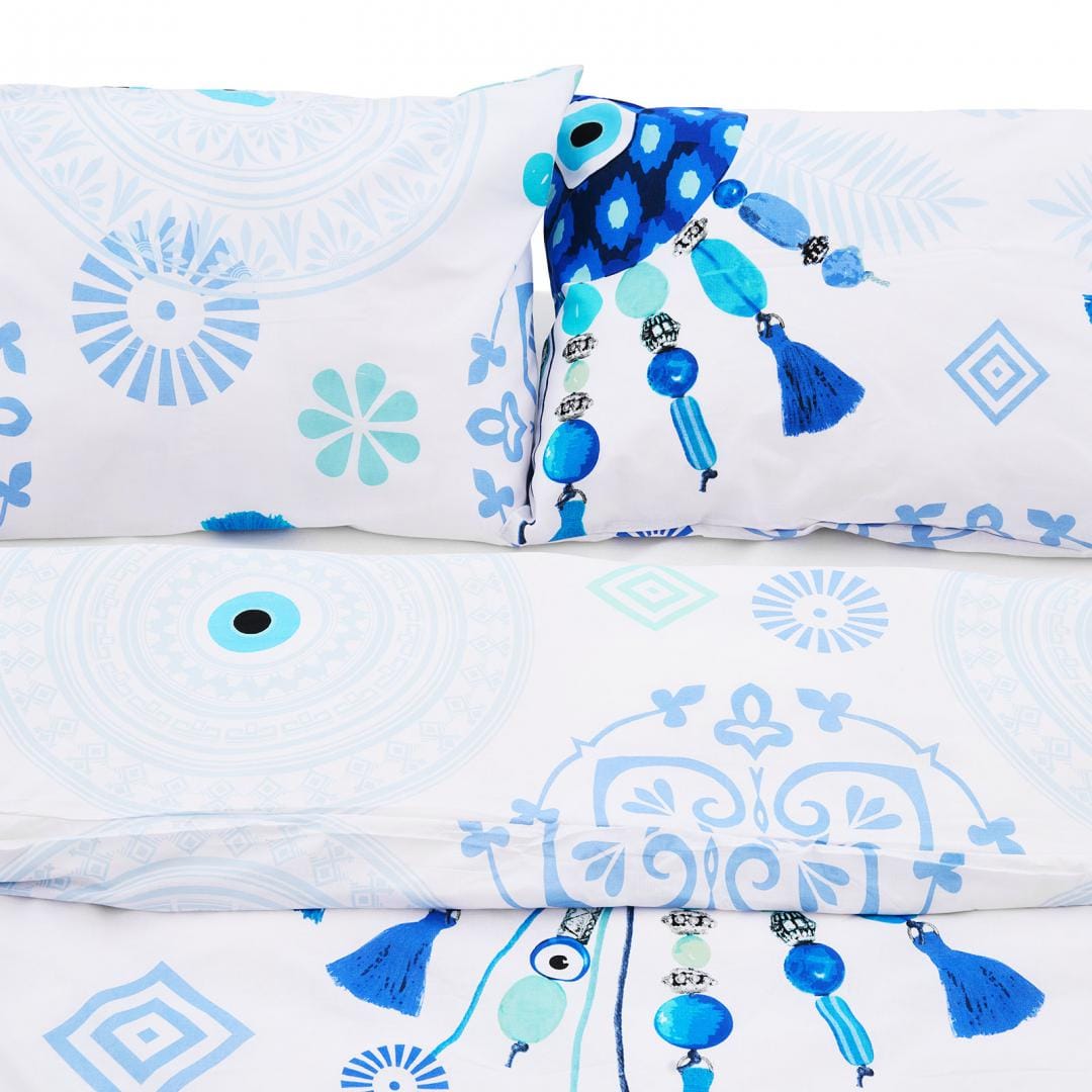 Heinner Lenjerie de pat Lenjerie Pat Kingsize Heinner HR-KGBED-132-PAROS | Bumbac, 132 TC, Paros