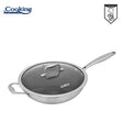Heinner Tigaie Tigaie Wok Heinner HR-MRK-28W | Inox, 30cm, 4.5L, Capac Sticla