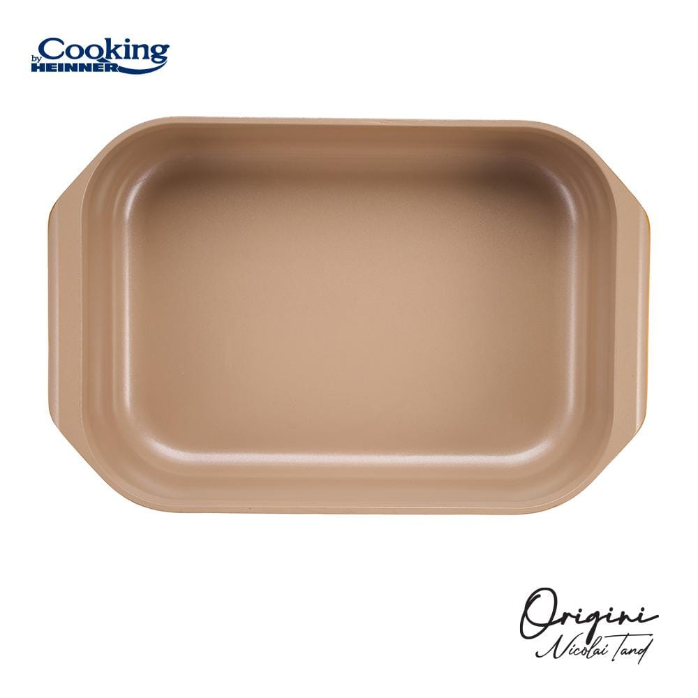 Heinner Tava Tava Cuptor Heinner HR-BJK-TV85 | 39x26cm, 6L, Aluminiu Turnat, Cu Capac