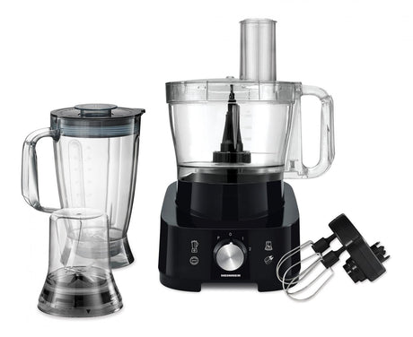 Heinner Robot de bucatarie Robot de Bucatarie Heinner HFP-1000BK | 1000W, Bol 5L, 6 Viteze, Negru