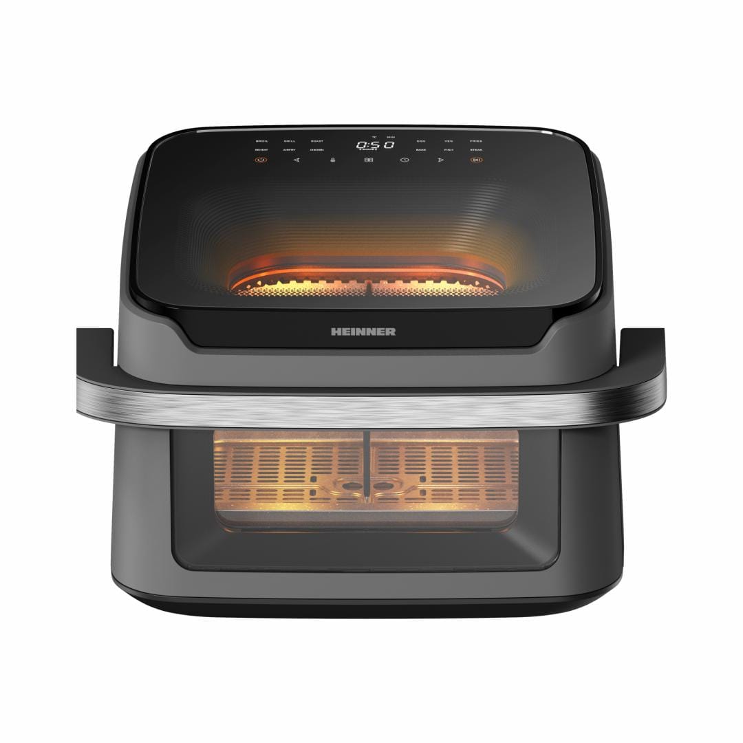 Heinner Air Fryer Air Fryer Heinner HAF-C10DB22GREY | Dubla, 10L, 2400W, Gri