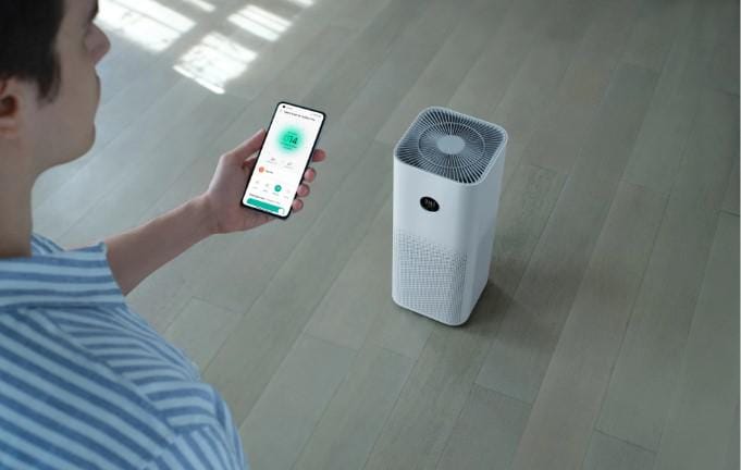 Xiaomi Purificator Xiaomi Smart Air Purifier 4 Pro 50 W, Suitable for rooms up to 35–60 m², 500 m³, White