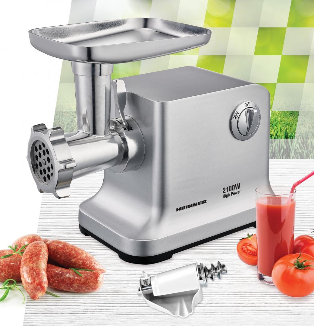 Heinner Masina de tocat Masina de Tocat Heinner MG-2100SS | 2100W, Inox