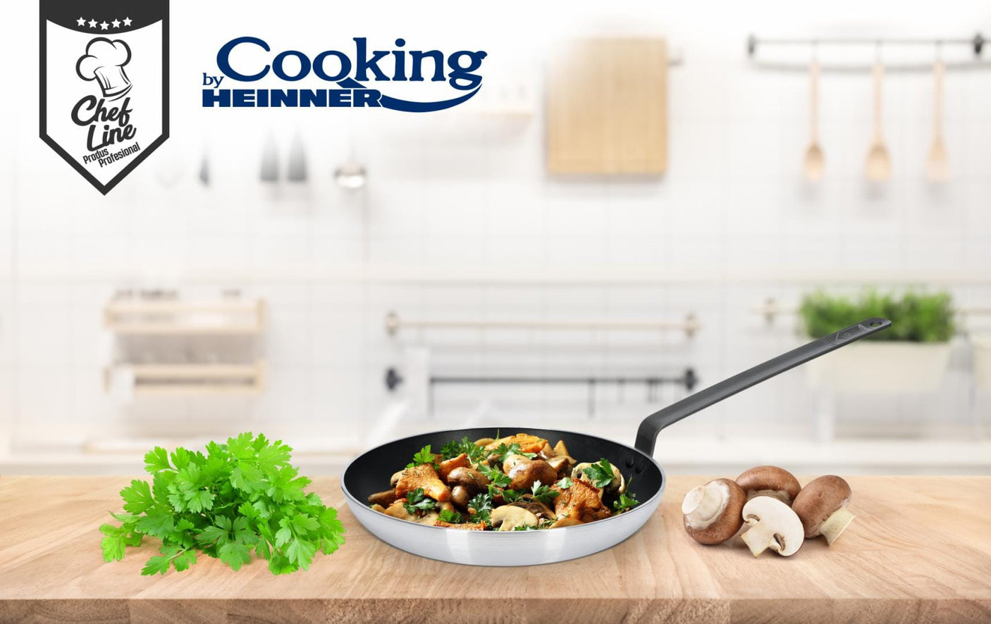 Heinner Tigaie Tigaie Heinner HR-JH-32 | 32cm, 6cm Inaltime, Chef Line, Profesionala