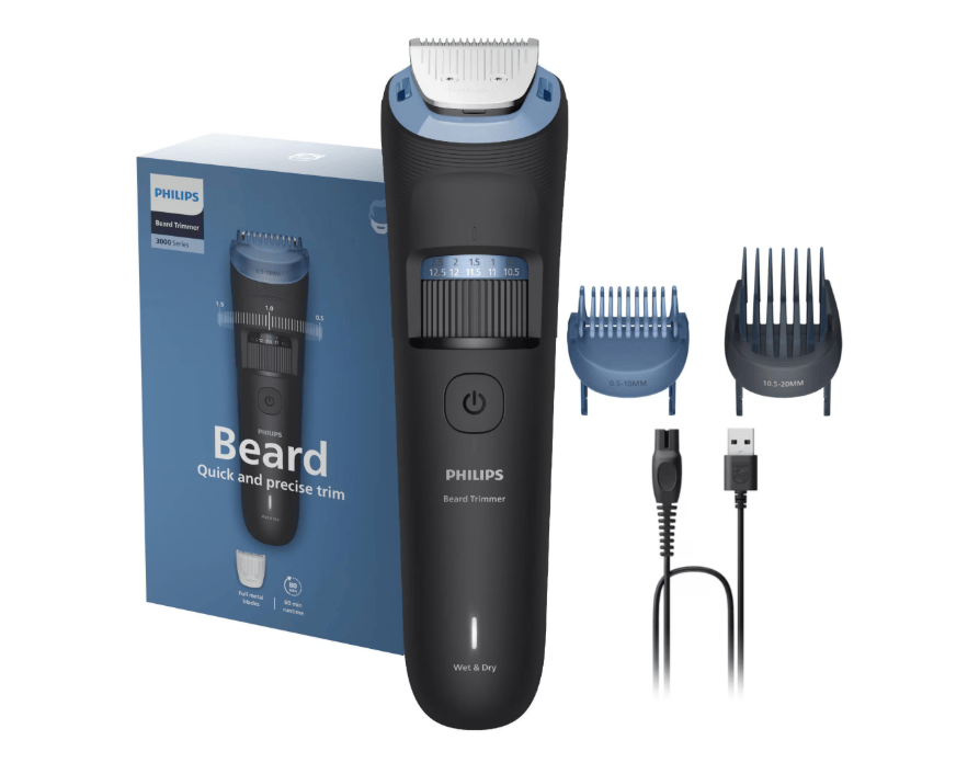 Philips Masina de tuns barba Aparat De Tuns Barba Philips BT3660/15 | 40 Setari, Lame Autoascutire, 80 Min Autonomie