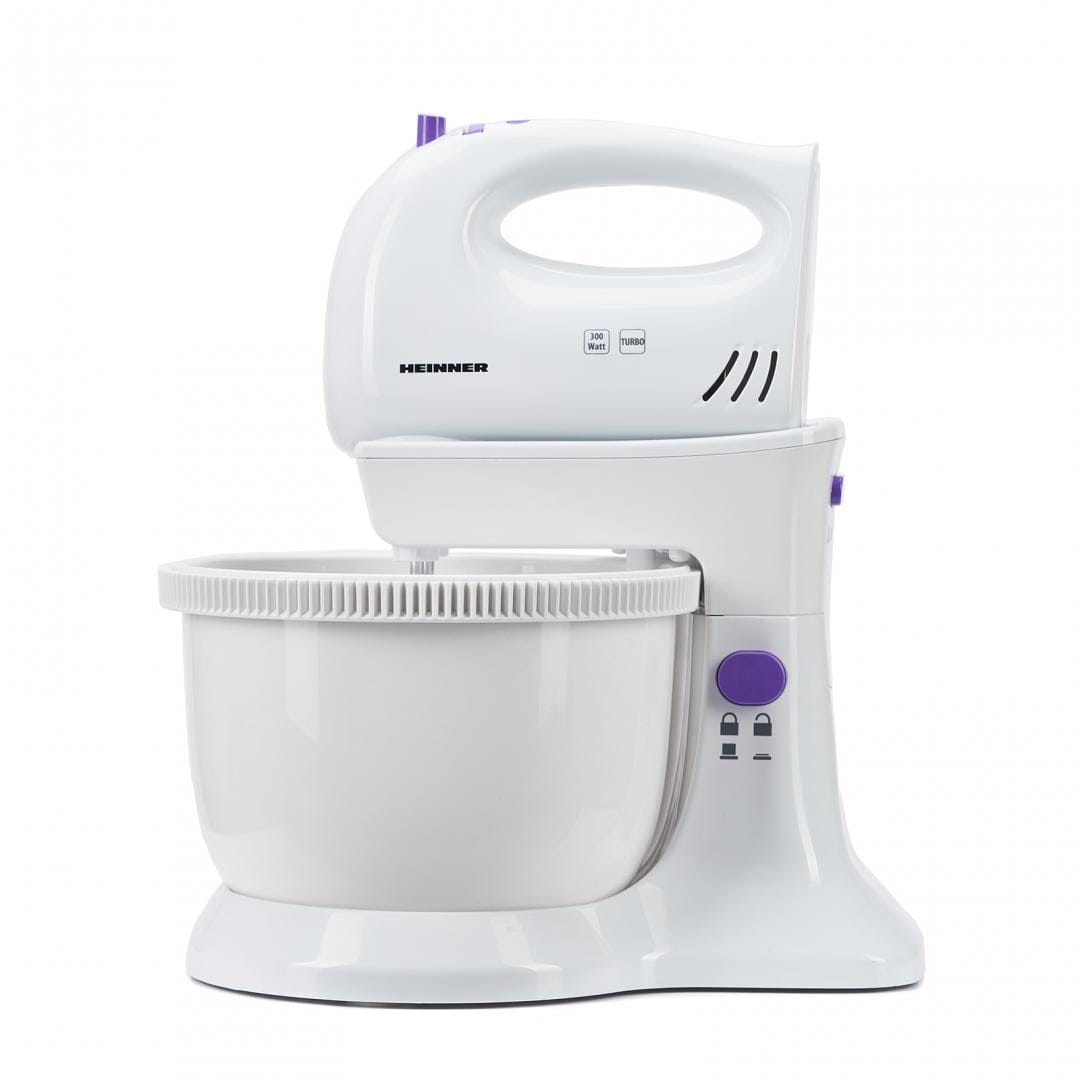 Heinner Mixer Mixer cu Bol Heinner HMB-350UV | 350W, 5 Viteze, Bol Inox 3.5L