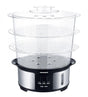 Heinner Aparat de facut inghetata Aparat De Gatit Cu Aburi Heinner HSA-1000XMC | 1000W, 3 Nivele, Timer, Inox