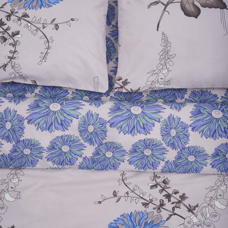Heinner Lenjerie de pat Lenjerie Pat Heinner HR-4BED-132-FLO | DBL, 100% BBC, 132TC, Floral