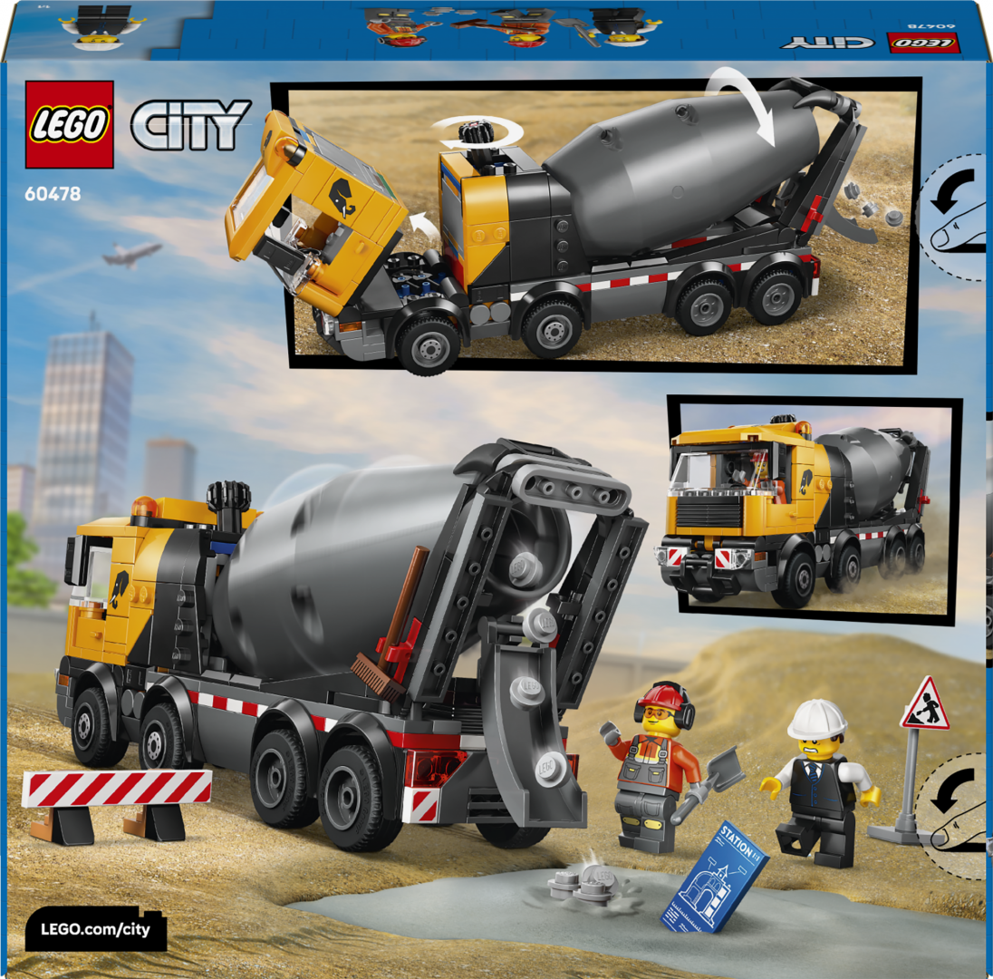 Autobetoniera LEGO60478