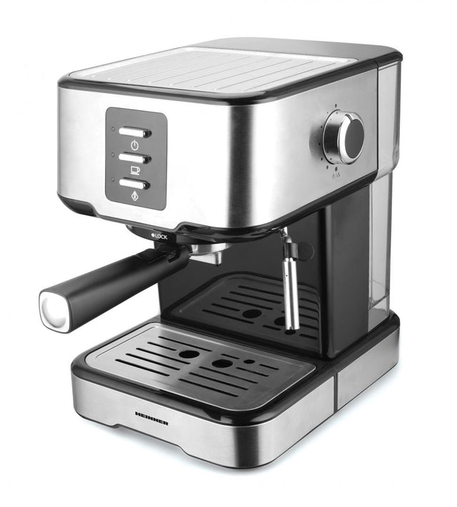 Heinner Espressor automat Espressor Automat Heinner HEM-850IXBK | 850W, 1.6L, 15 Bar, Inox/Negru