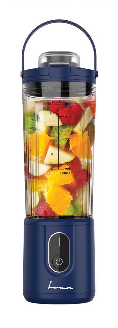 Fram Blender Blender Portabil Fram FBP-P74BL | Albastru, Reincarcabil USB
