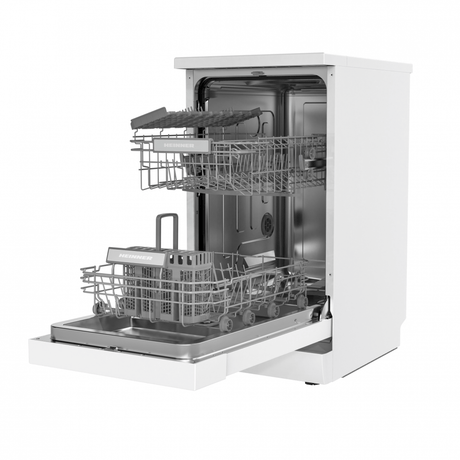 Heinner Masina de spalat vase Masina de spalat vase Heinner HDW-FSM45510WE++ | 10 Seturi, Clasa E, 5 Programe, Half Load