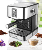 Heinner Espressor automat Espressor Automat Heinner HEM-850IXBK | 850W, 1.6L, 15 Bar, Inox/Negru