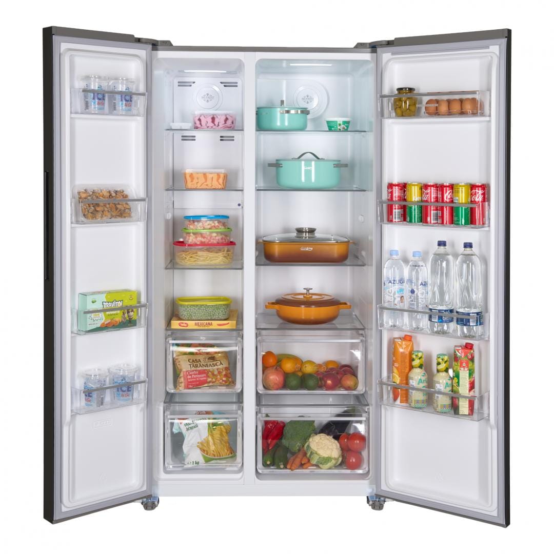 Heinner Side by side Side by Side Heinner HSBS-HM532NFGWHE++ | 527L, No Frost, A++, Alb, 90x66x177cm