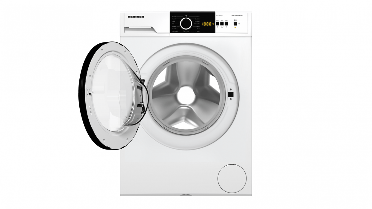Heinner Resigilat - Masina de spalat rufe [RESIGILAT] Masina de spalat Heinner HWM-VT1610SMCHD++ | 6kg, 1000RPM, A++, Alb, 59.7x41.7x84.5cm