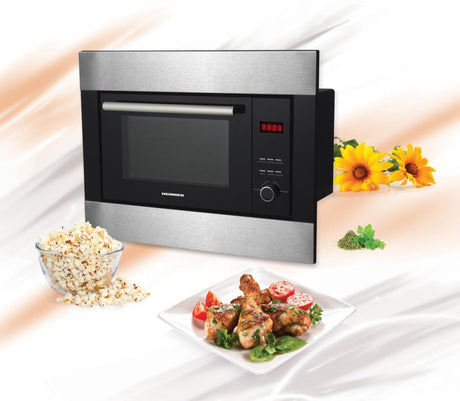 [RESIGILAT] Cuptor Microunde Incorporabil Heinner HMW-23BIXBK | 23L, 800W, Grill 1000W, Digital