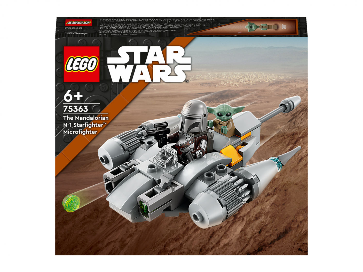 Micronava Lupta Starfighter N1, 75363LEGO