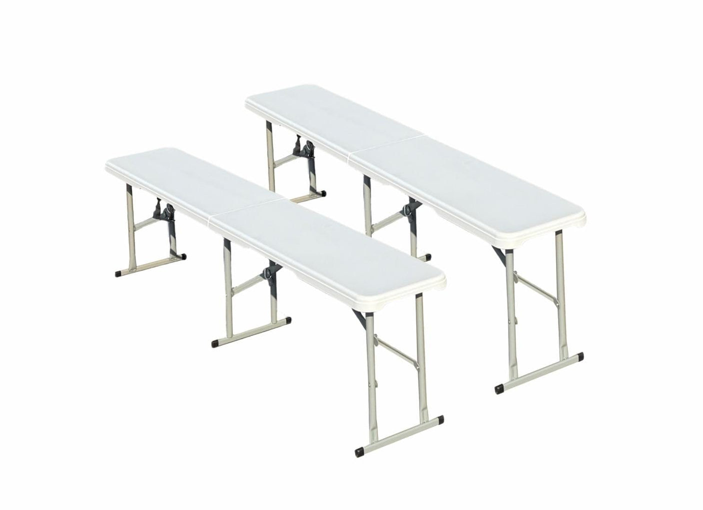 Heinner Set masa pliabila Set Masa Cu 2 Banci Heinner DMBP001 | Plastic, Pliabil, Portabil