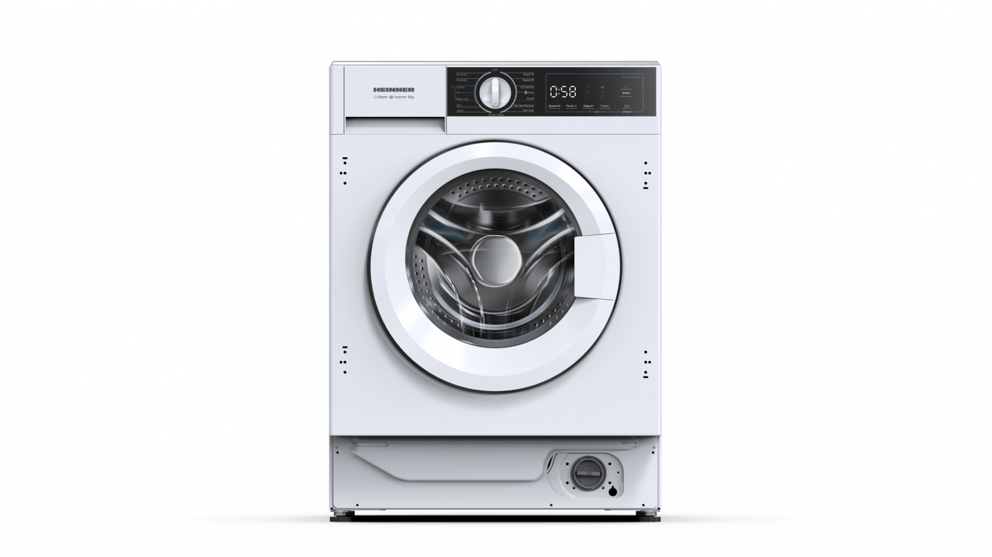 Heinner Masina de spalat rufe Masina de spalat rufe incorporabila Heinner HWM-BI814IVA+++ | 8kg, 1400RPM, A+++, 59.5x54x82.5cm