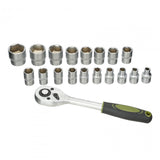 Heinner Set scule Set Scule Heinner CTSM019 | 19 Piese, 1/2", CR-V