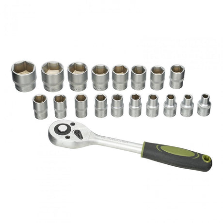 Heinner Set scule Set Scule Heinner CTSM019 | 19 Piese, 1/2", CR-V