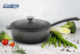 Heinner Tigaie Tigaie Adanca Heinner HR-ZVC-TA24 | Fonta Emailata, 24cm, 2.5L, Capac