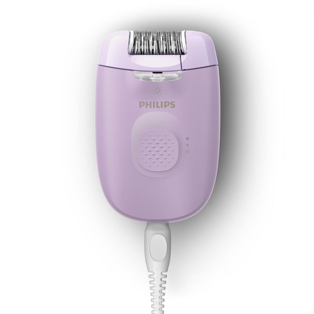 Philips Epilator Epilator Philips BRE257/00 | 2 Viteze, Cap Lavabil, 4 Accesorii, Lila