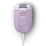 Philips Epilator Epilator Philips BRE257/00 | 2 Viteze, Cap Lavabil, 4 Accesorii, Lila