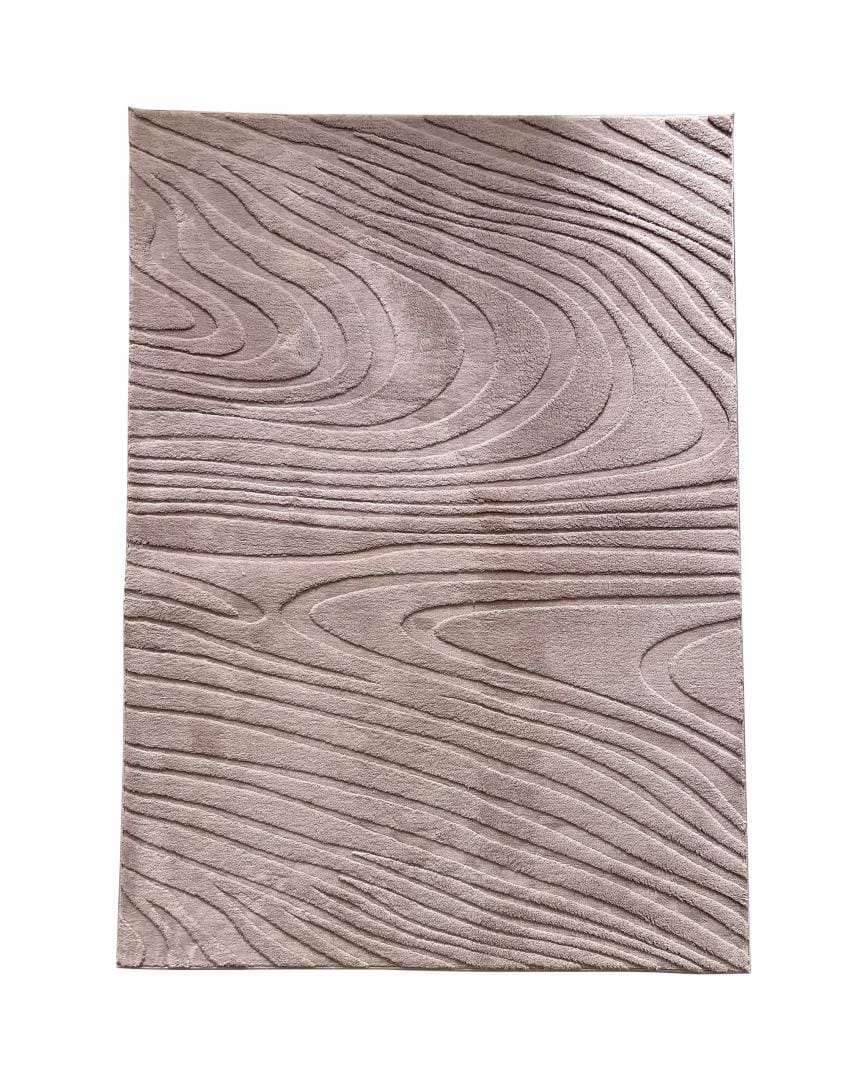 Heinner Covor Covor Heinner HR-WAVRUG160-BRW | 160x230cm, Model Wave, Relief, Brown