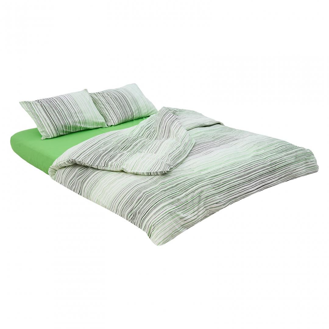 Heinner Lenjerie de pat Cearceaf cu elastic Heinner HR-180-144FIT-MLS | 180x200cm, Bumbac, Mils