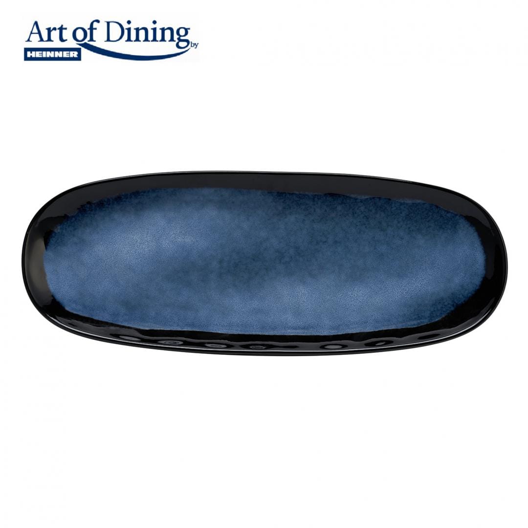 Heinner Set oale Set Platouri Heinner HR-LH-P384 | 4 buc, Ceramica, 38x15 cm, Serenity