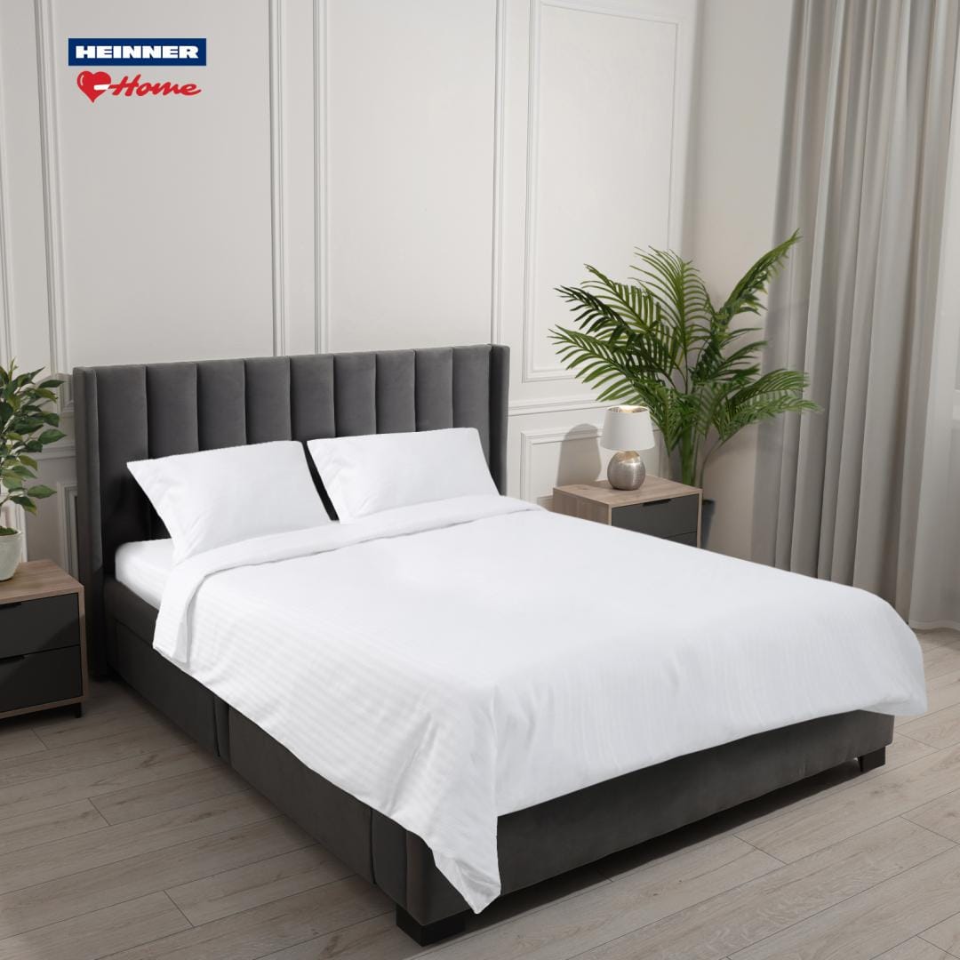 Heinner Lenjerie de pat Lenjerie de pat Heinner HRPL-KGBED250 | King Size, Damasc, Hotel